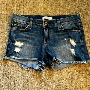 Principle Denim cutoff shorts size 26
